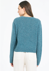 LEVANZO PULLOVER IN LAGOON