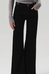 KIMBERLY FLARE W/ HORSEBIT IN RICH BLACK