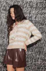 ADLER IN BEIGE/IVORY