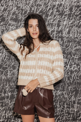 ADLER IN BEIGE/IVORY