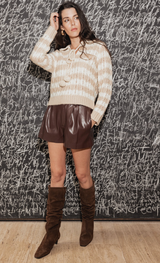 ADLER IN BEIGE/IVORY