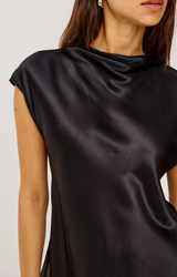 LORETTA TOP IN BLACK