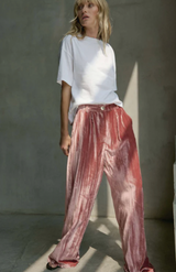 HILMA VELVET TRACK PANT