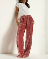 HILMA VELVET TRACK PANT