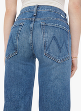 THE MID RISE RAMBLER ZIP ANKLE IN TAMBOURINE MAN