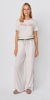 TRACK PANT IN OYSTER