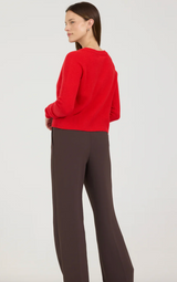 BLAKELY CASHMERE VNECK IN LINGON