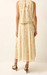 MONROE SKIRT IN PEONY