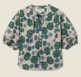 LOREN BLOUSE IN GREENHOUSE BLOOM