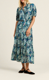 MCKENNA "C" SKIRT IN HUSHED MEADOW