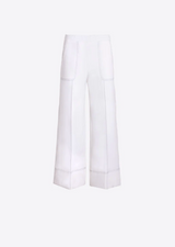 BETI WID LEG TROUSERS IN WHITE