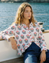 PIA INDIAN FLOWER SHIRT