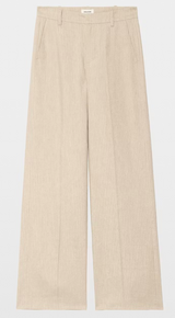 PANOL TAILLEUR PINSTRIPES TROUSER IN COOKIE