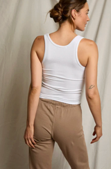 LONDON VISCOSE RIB TANK