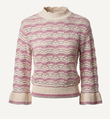 DEEDEE SWEATER IN IVORY MULTI