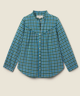 RUTH SHIRT IN FOGLINE PLAID