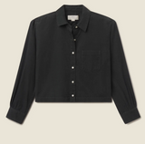 NESSA SHIRT IN DEEP TEAL CORD