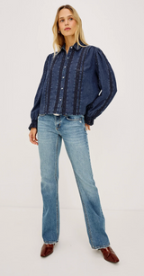 ROWEN SHIRT IN CLASSIC BLUE