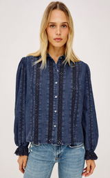 ROWEN SHIRT IN CLASSIC BLUE