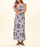 CORNELIA ANKLE DRESS IN CARMELLA PRINT