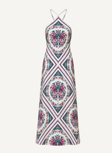 CORNELIA ANKLE DRESS IN CARMELLA PRINT