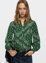 TWINA SILK BANDANA IN MEADOW