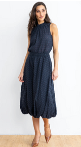 GO BUBBLE UP BURNOUT SKIRT IN MIDNIGHT