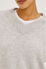 LIDYA SWEATER IN HEATHER CAMEL