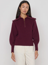 ASHTON PULLOVER IN TRUFFLE
