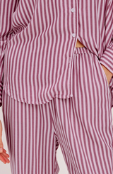 LUNA PAJAMA SET IN PINK BLUSH
