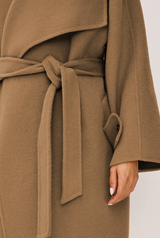 CELESTE COAT IN CAMEL