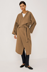 CELESTE COAT IN CAMEL