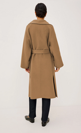 CELESTE COAT IN CAMEL