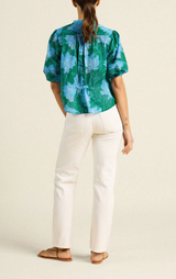 LOREN BLOUSE IN BLUE ORCHID