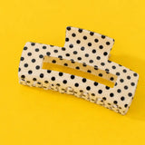 POLKA DOT HAIR CLAW CLIP