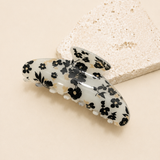 FLORAL FLOWER HAIR CLAW CLIP