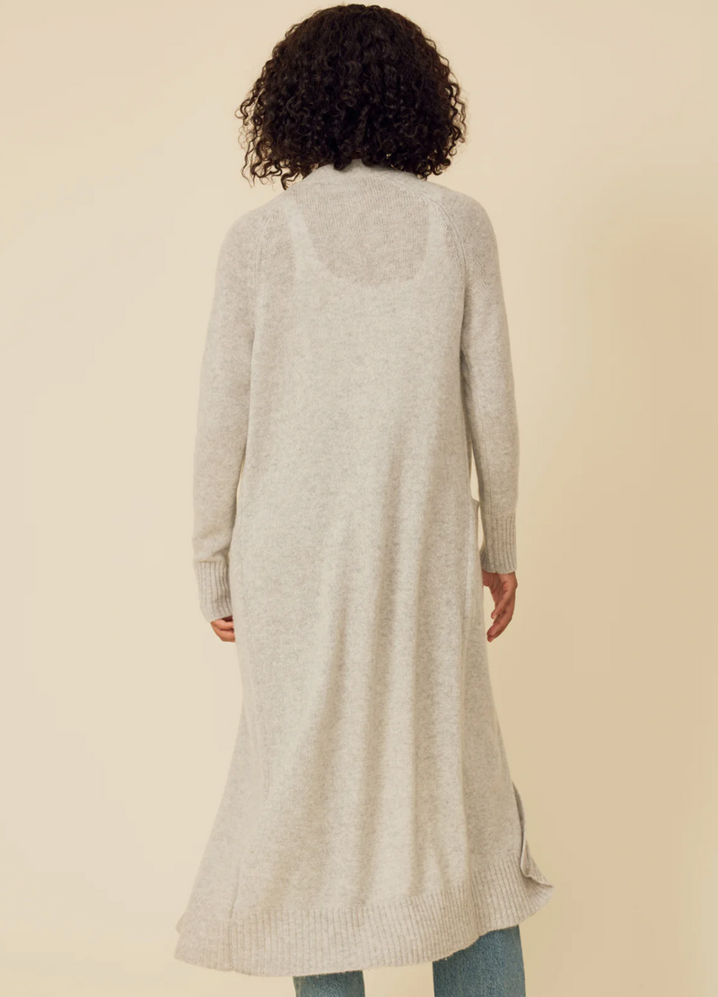 MORGAN CASHMERE DUSTER IN H. GREY