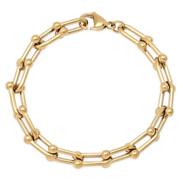 Horsehoe Chain Bracelet