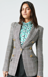 NOT A DB PAGODA BLAZER IN CLASSIC GLEN CHECK