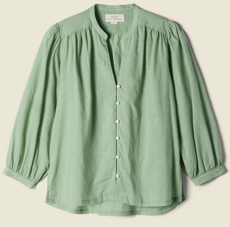 QUINCY BLOUSE - GREEN