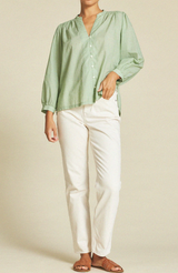 QUINCY BLOUSE - GREEN