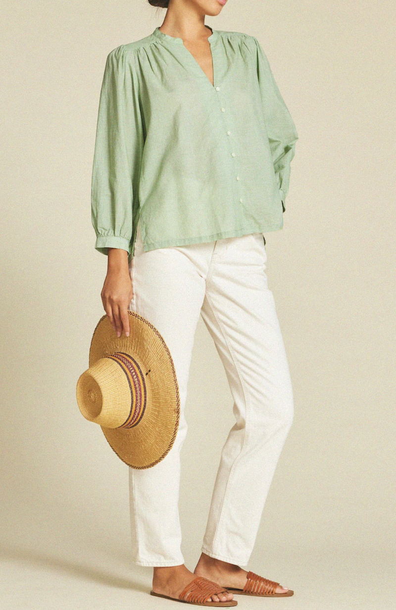 QUINCY BLOUSE - GREEN