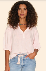 CLEM TOP - PINK BLUSH