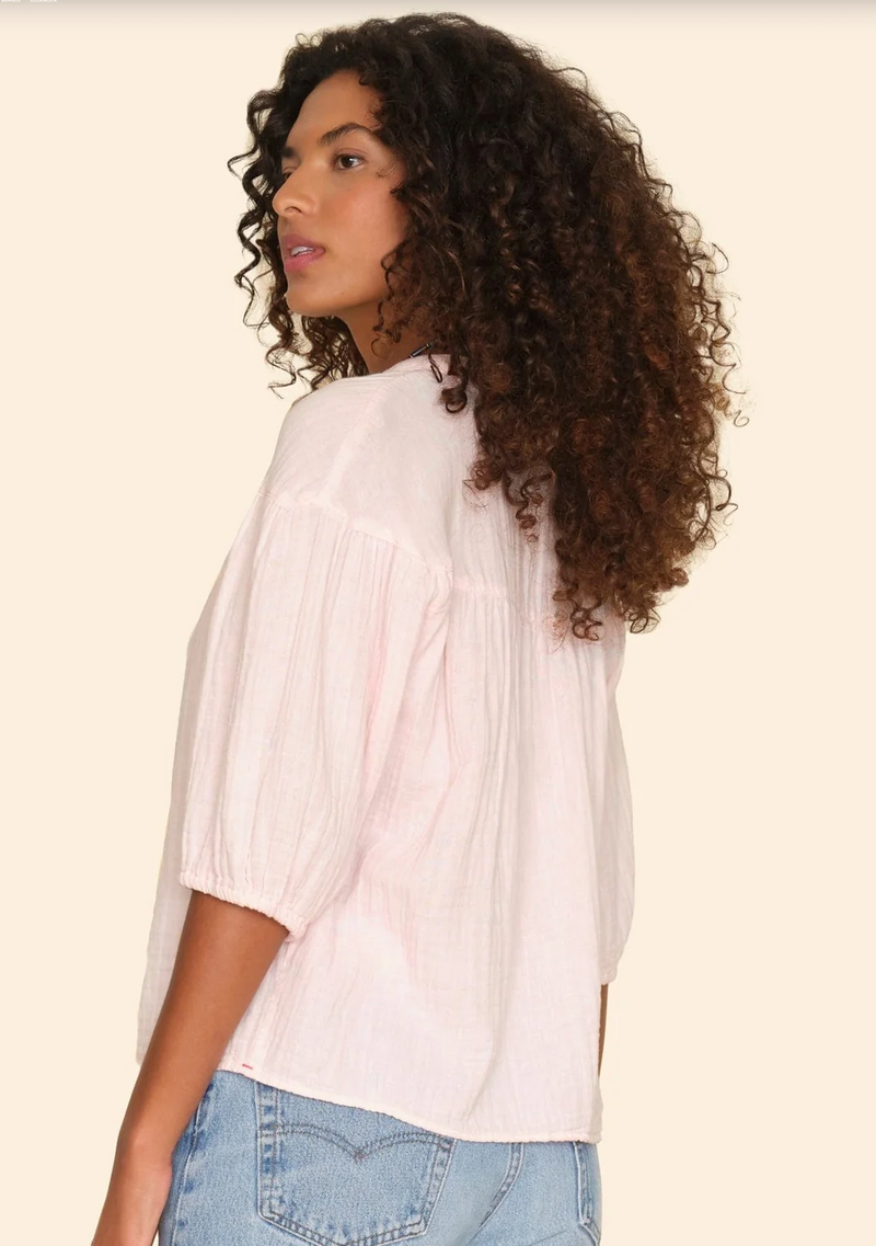 CLEM TOP - PINK BLUSH