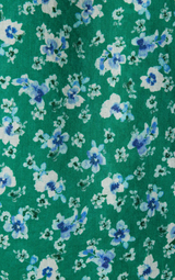 JACQUELINE SHIRT IN SPIRULINA FLOWER