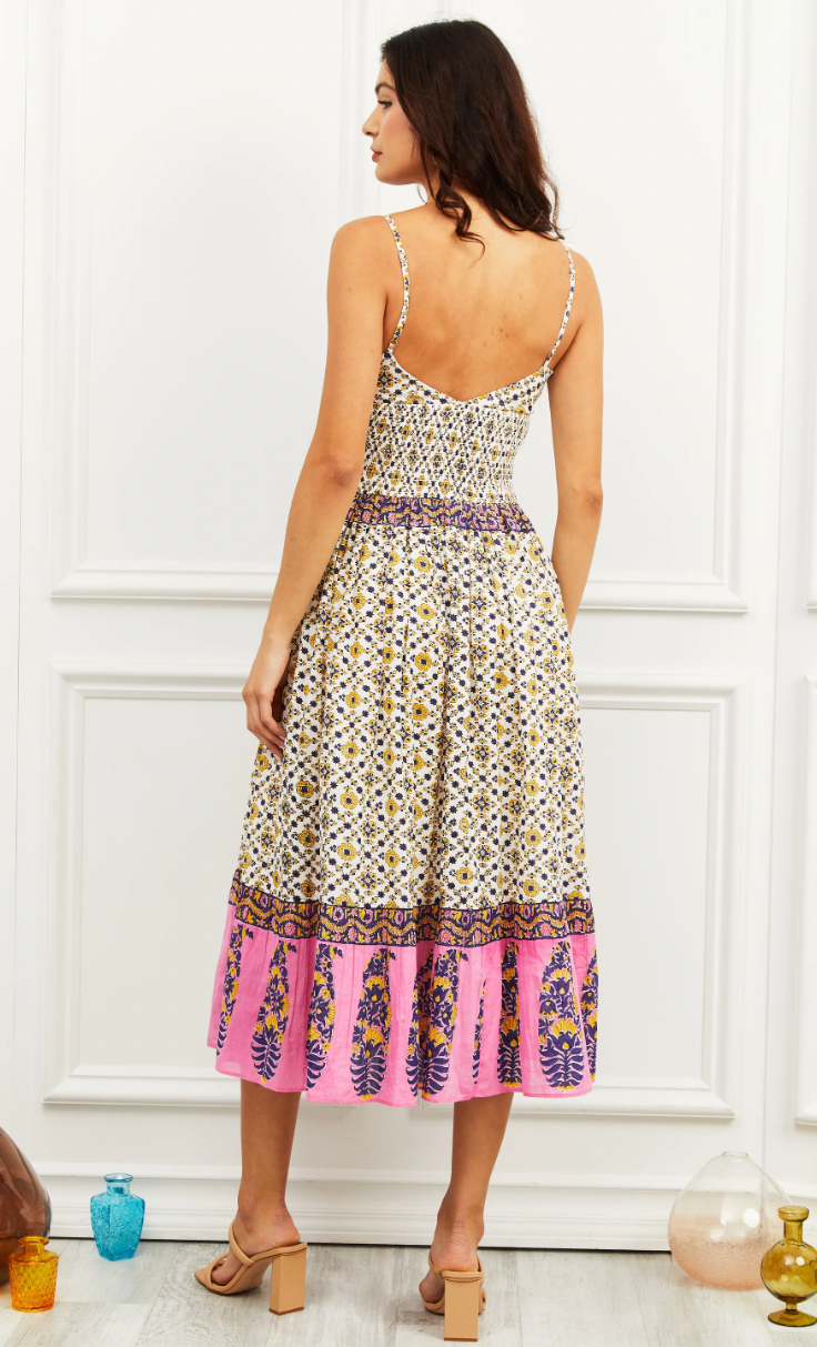 JOELLE DRESS - ZINA PRINT