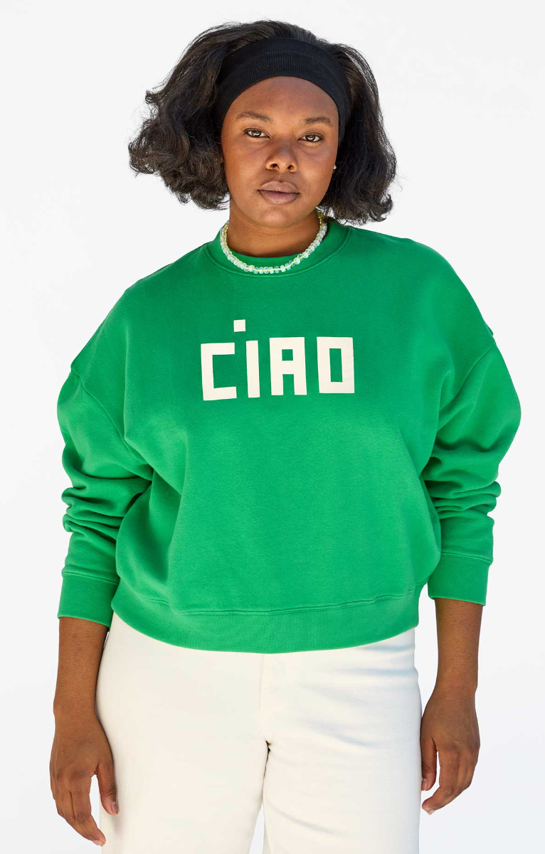 LE DROP - GREEN W/ CREAM BLOCK CIAO