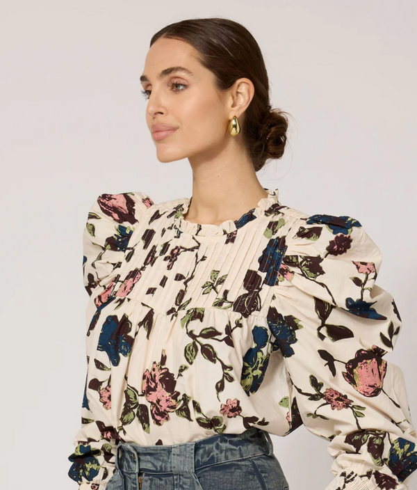 IRINIA BLOUSE - JARDIN PRINT