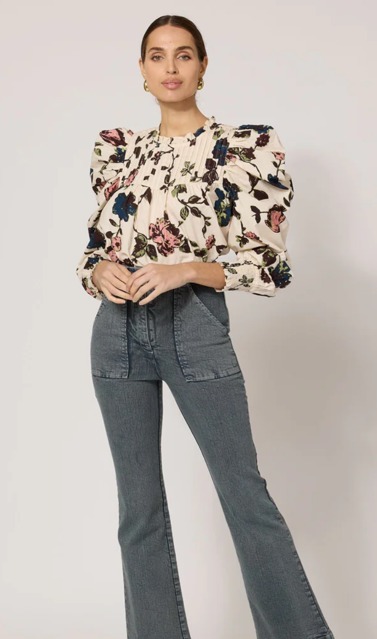 IRINIA BLOUSE - JARDIN PRINT