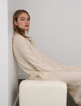 CAMELLIA PJ SET OATMEAL HEATHER